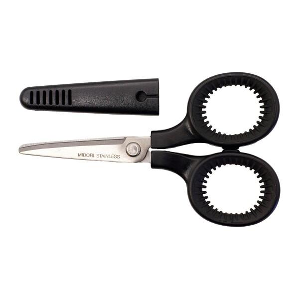 ミドリ ハサミ ミニハサミ 黒A 35558006