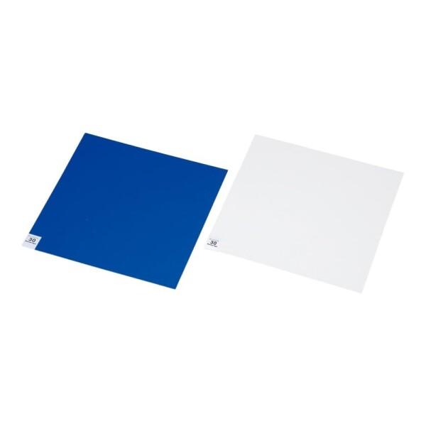 アズワン(AS ONE) アズピュアエアーシャワー用粘着シート バイオマスプラ配合 青 中粘着 穴な...