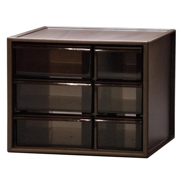 イセトウ(Isetou) 小物収納ケース アイケースS ブラック 幅20.7×奥行20.0×高さ16...