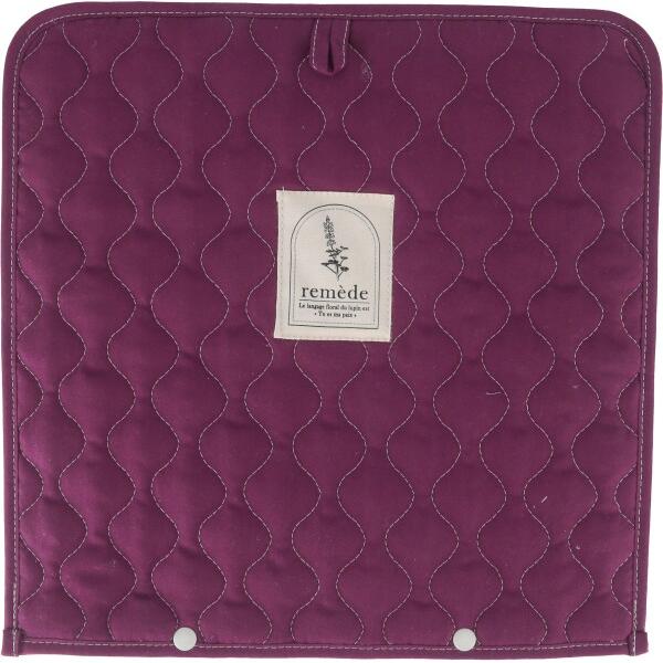 不二貿易 推し活グッズ うちわケース うちわポーチ 幅35×奥行0.5×高さ36cm パープル 推し