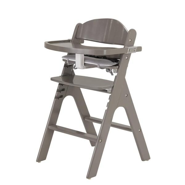 KATOJI(カトージ) 木製ハイチェア スワルン クッション付 (グレー） 22525
