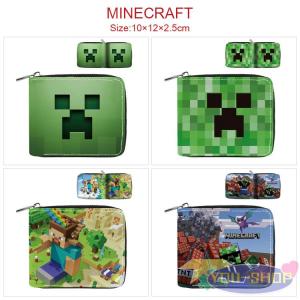 Minecraft マインクラフト 財布 男女兼用 二つ折り財布