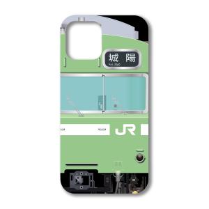 103 系ウグイス白帯車（奈良線）　鉄道スマホケースNo.06【ハードケースタイプ】iPhone専用　爆買｜trainfan-net