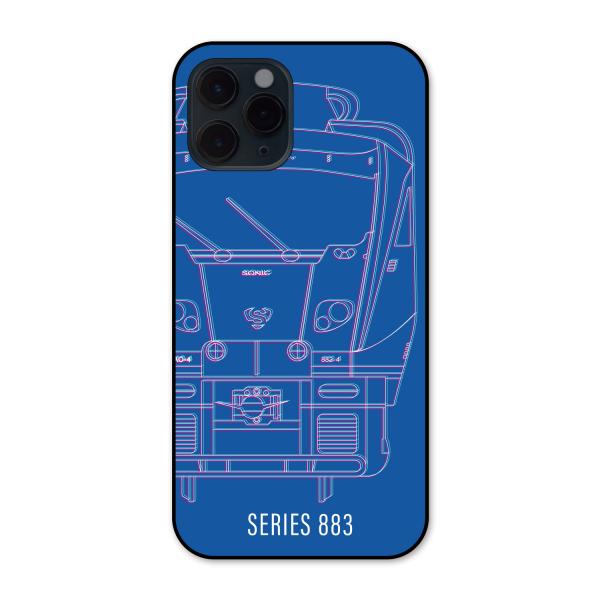 アンドロイド専用　883系ソニック　鉄道スマホケースNo.25 ハードケースタイプ Android端...
