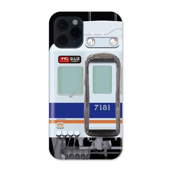 南海 7100 系 新塗装　鉄道スマホケースNo.38【ハードケースタイプ】iPhone専用　爆買