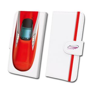 スマホケース 手帳タイプ iPhone12 iPhone12mini Android 多機種対応  鉄道 No.12  E6系 こまち  JR東日本商品化許諾済｜trainfan-net