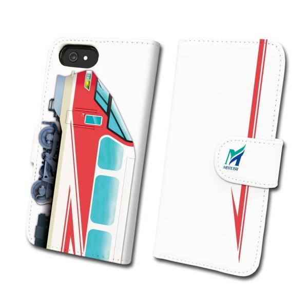 名鉄1000系 鉄道スマホケース No.15 手帳タイプ Android端末専用 Xperia Go...