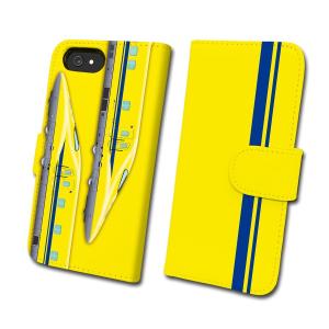 923形 ドクターイエロー　鉄道スマホケース No.48　手帳タイプ 最新iPhone〜旧型iPhoneに対応 iPhone14 iPhone13 iPhone12 iPhone11 iPhoneSE iPhoneX等 新幹線｜trainfan-net