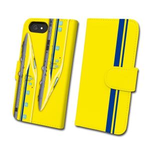 923形 ドクターイエロー 鉄道スマホケース No.48 手帳 タイプ Android端末専用 Xperia Google Pixel AQUOS 他対応可 新幹線グッズ