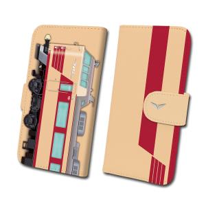 スマホケース 手帳タイプ iPhone12 iPhone12mini Android 多機種対応 鉄道 No.56 485系 クハ481-300番台｜trainfan-net