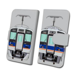 鉄道スマホケース No.111「南海8000・8300系」手帳タイプ iPhone Android 多機種対応｜trainfan-net