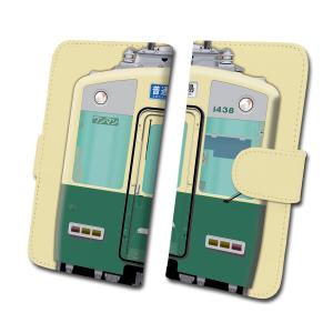 鉄道スマホケース No.117「近鉄1440系 三重交通復刻塗装」手帳タイプ iPhone Android 多機種対応｜trainfan-net