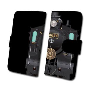 鉄道スマホケース No.126「8620形 58654 SL人吉」手帳タイプ iPhone Android 多機種対応｜trainfan-net