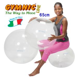 バランスボール　GYMNIC plus 75cm ギムニク ギムニクボールPLUS55 （レッド） 直径55cm 身長145cm〜159cm