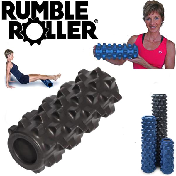 RumbleRoller ランブルローラー コンパクトサイズ  ハードタイプ（ブラック）フォームロー...