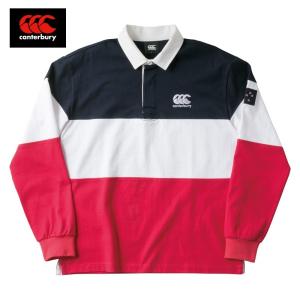 CANTERBURY L/S RUGGER SHIRT (Men's) RA48592 ロングスリーブ ラガー シャツ (メンズ)  カンタベリー｜tramsusa