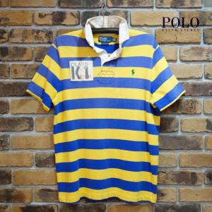 Polo Ralph Lauren ショートスリーブボーダーラグビーポロシャツ ポロラルフローレン 半袖ラガーシャツ｜tramsusa