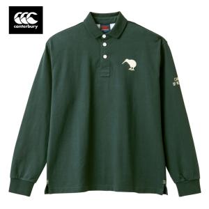 【3Lサイズ対応】canterbury L/S RUGGER POLO RA42540 ロングスリーブラガーポロ(ユニセックス) カンタベリー｜tramsusa