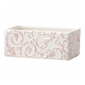 クレイ/petit arabesque/14L×8W×5.5H/PEARL WHITE/170-401-154