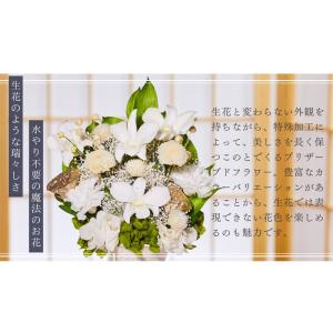 【送料無料】仏花 プリザーブドフラワー お供え...の詳細画像1