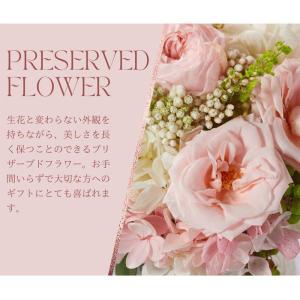 プリザーブドフラワー 誕生日 ポットアレンジ ...の詳細画像1