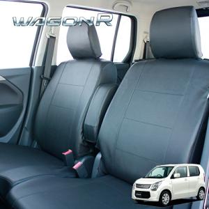 日産 MG21S モコ専用シートカバー フェイクレザー ブラック z-style ニッサン モコ (MOCO) シートカバー アイコニック21 ぴったり