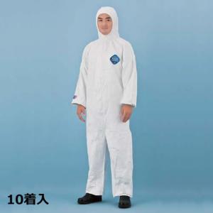 アゼアス 防護服 タイベック1010B (10着入) 保護服 使い捨て 医療 研究