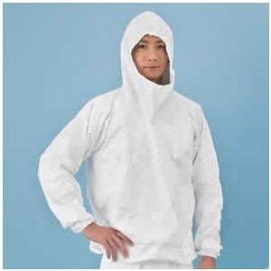 アゼアス 防護服 タイベックヤッケ7000P (10着入) 保護服 化学防護服