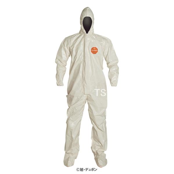 化学防護服 デュポン(TM) タイケム(R) 4000 (6着入) SL122T Tychem(R)...