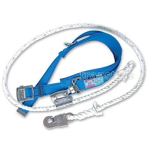 藤井電工 柱上用安全帯 WP-FC-11 U字つり胴ベルト ツヨロン 墜落制止用器具 ベルト 一般高...