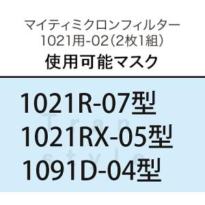 興研 防塵マスク用マイティミクロンフィルター ...の詳細画像1