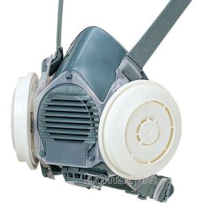 取替え式防じん(防塵)マスク DR80U2W 1個 重松製作所 防じん区分RL2