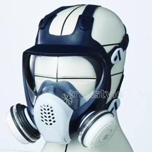 ②興研 プレッシャデマンド型エアラインマスク サカヰ式 17号HVG-ZW 興研 17号HVF-ZW プレッシャデマンド形エアラインマスク サカヰ