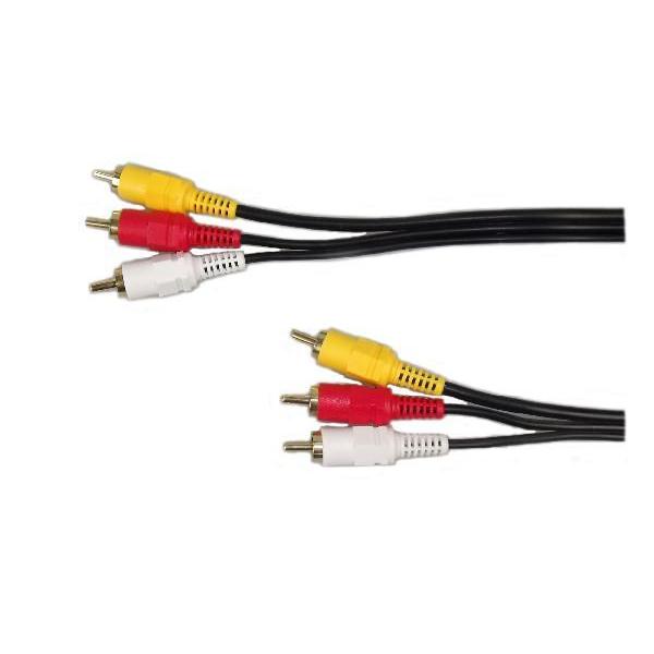 ＲＣＡ映像音声ピンコード　７．５ｍ　ＡＶＣ−７５０　１本