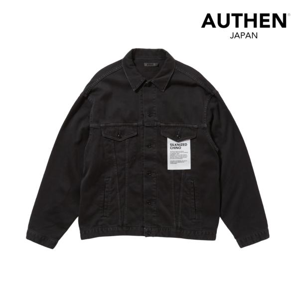 AUTHEN JAPAN オーセンジャパン SILKNIZED CHINO TRUCKER JACK...