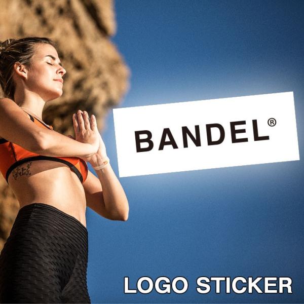 BANDEL バンデル スタンダードロゴ ステッカー シール sticker logo サーフボード...