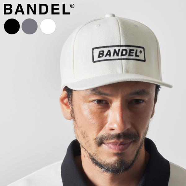 BANDEL GOLF バンデルゴルフ LOGO WAPPEN FLATVISOR CAP BG-4...