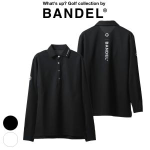 BANDEL ポロシャツ BASIC L/S POLO SHIRTS BGI-WBLSP ブラック 黒 ホワイト 白｜transit