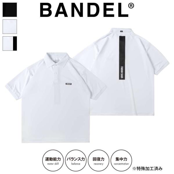 BANDEL バンデル ポロシャツ FS VERTICAL LOGO SMOOTH POLO BG-...