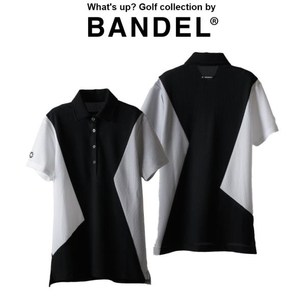 BANDEL バンデル ゴルフウェア ポロシャツ WOMENS ASYMMETRY SWITCH S...