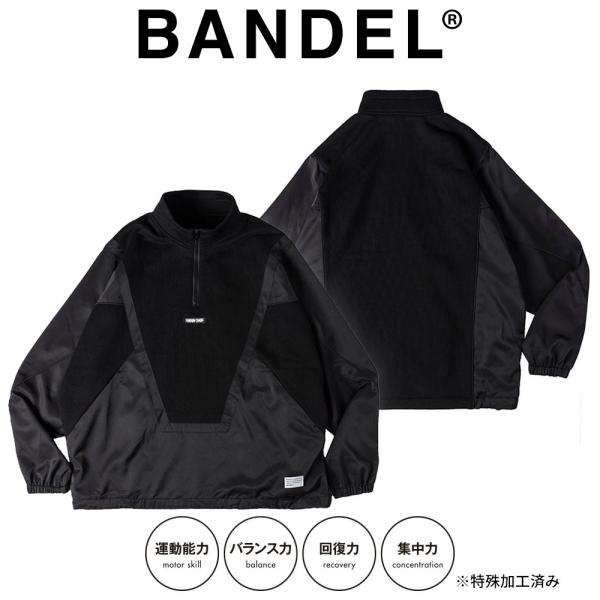 BANDEL バンデル ジャケット MIX FABRIC PULLOVER JKT BG-NCPO0...