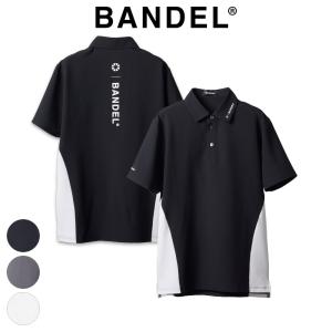 バンデル ゴルフ BANDEL golf ポロシャツ SIDE PANEL SWITCH S/S POLO SHIRTS BGS-4SSSPL｜transit