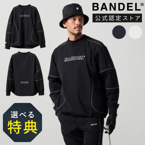 BANDEL GOLF バンデル ゴルフ PIPING REFLECTOR PULLOVER BGS...
