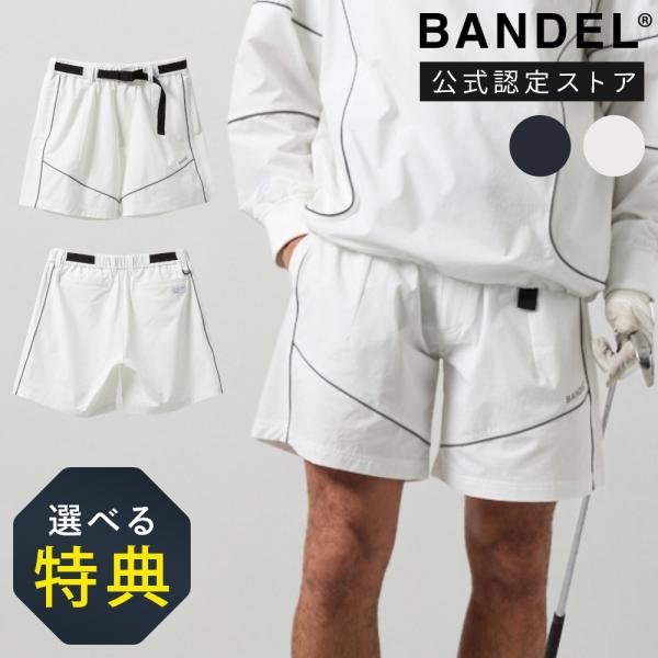BANDEL GOLF バンデル ゴルフ PIPING REFLECTOR SHORT PANTS ...