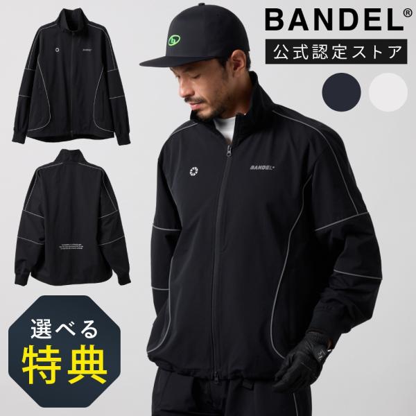 BANDEL GOLF バンデル ゴルフ PIPING REFLECTOR ZIP UP JACKE...