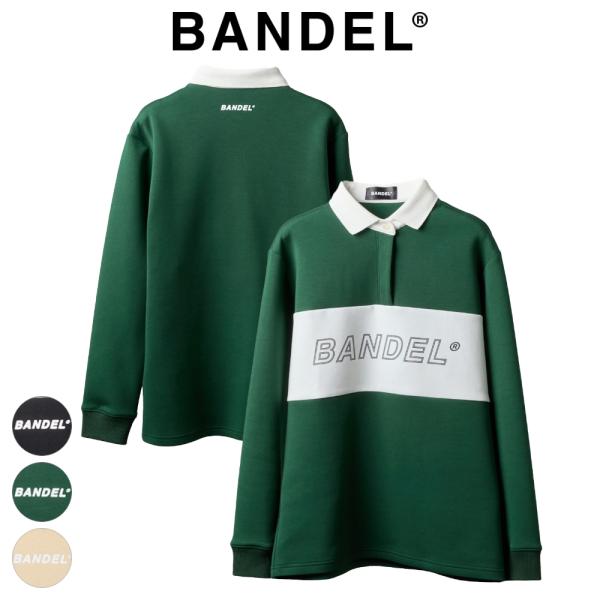 バンデル BANDE ゴルフL 長袖 ポロシャツ レディース WOMENS COLOR BLOCK ...