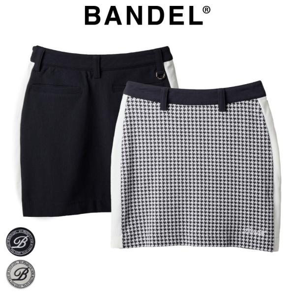 バンデル ゴルフ BANDEL golf スカート WOMENS HOUNDSTOOTH BICOL...