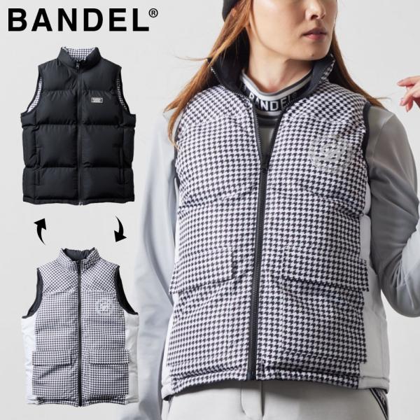 BANDEL GOLF バンデルゴルフ WOMENS REVERSIBLE DOWN VEST BG...