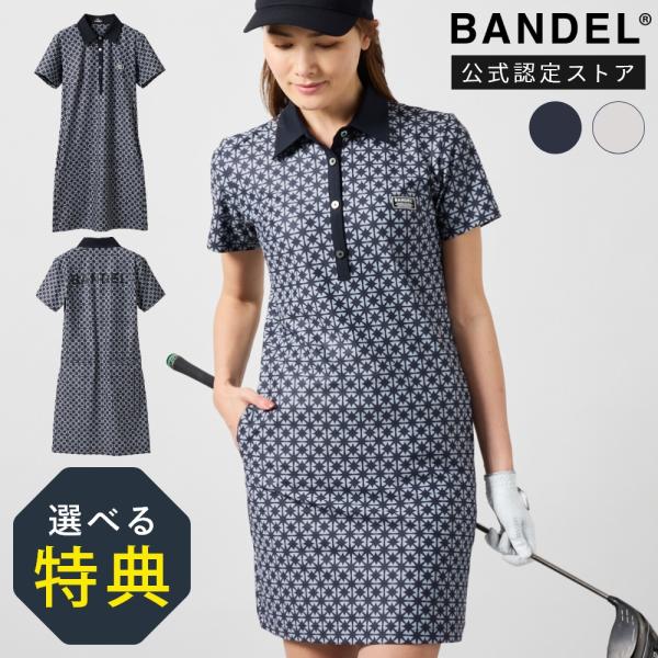 BANDEL GOLF バンデル ゴルフ WOMENS ALLOVER STRECH ONEPIEC...