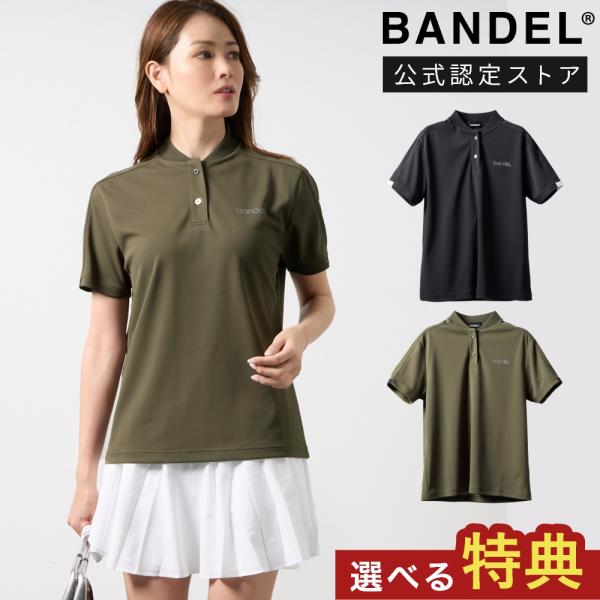 BANDEL GOLF バンデル ゴルフ ウィメンズ ベースボールカラーシャツ シャツ 半袖 ポロシ...